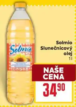 Billa Solmio slunečnicový olej nabídka