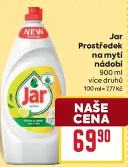 Billa Jar prostředek na mytí nádobí nabídka