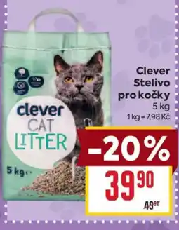 Billa Clever stelivo pro kočky nabídka