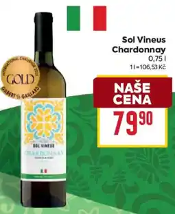 Billa Sol Vineus Chardonnay nabídka