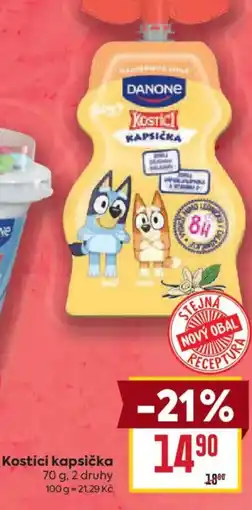 Billa Danone kostiči kapsička nabídka