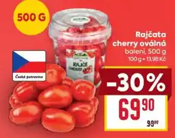 Billa Rajče cherry oválná nabídka