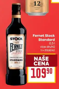 Billa Fernet Stock Standard nabídka