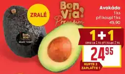 Billa Bon Via! Avokádo nabídka