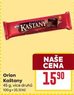 Billa Orion Kaštany nabídka