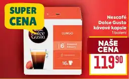 Billa Nescafé Dolce Gusto kávové kapsle nabídka