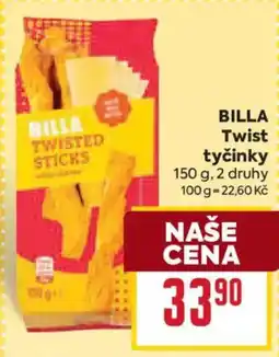 Billa Billa twist tyčinky nabídka