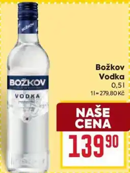 Billa Božkov Vodka nabídka