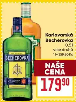 Billa Becherovka nabídka