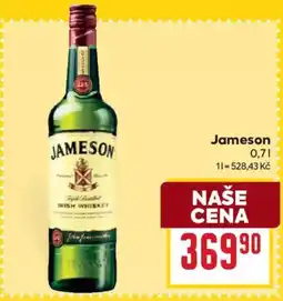 Billa Jameson irish whiskey nabídka