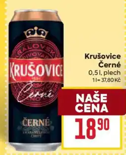 Billa Krušovice černé nabídka