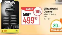 Globus Gillette Mach3 Charcoal nabídka