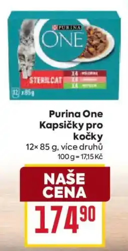 Billa Purina One kapsičky pro kočky nabídka
