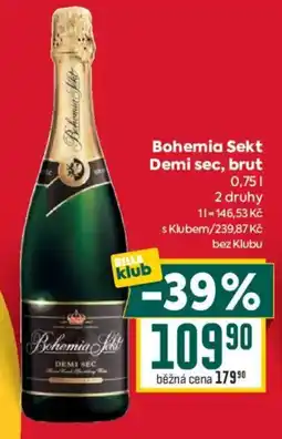 Billa Bohemia Sekt Demi sec nabídka