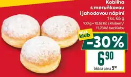 Billa Billa kobliha s meruňkovou i jahodovou náplní nabídka