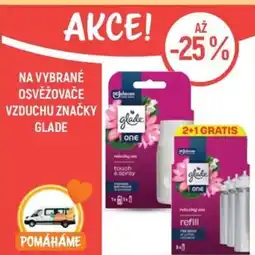 Globus Glade osvěžovače vzduchu nabídka