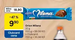 Tesco Orion Milena nabídka
