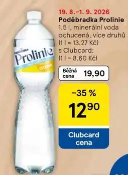 Tesco Poděbradka ProLinie nabídka
