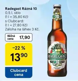 Tesco Radegast Rázná 10 nabídka