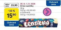 Tesco Orion Lentilky nabídka