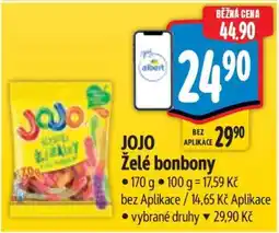 Albert JOJO Želé bonbony nabídka