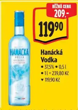 Albert Hanácká Vodka nabídka