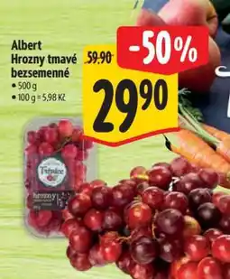 Albert Albert Hrozny tmavé bezsemenné nabídka