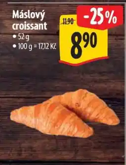 Albert Máslový croissant nabídka
