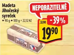 Albert MADETA Jihočeský syreček nabídka