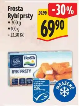 Albert Frosta rybí prsty nabídka