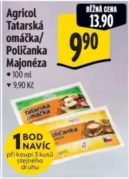 Albert AGRICOL Tatarská omáčka/ Poličanka majonéza nabídka