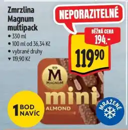 Albert Zmrzlina Magnum multipack nabídka