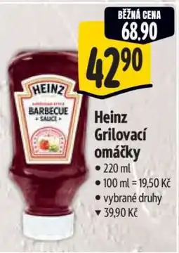 Albert Heinz Grilovací omáčky nabídka
