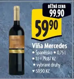 Albert Viña Mercedes nabídka