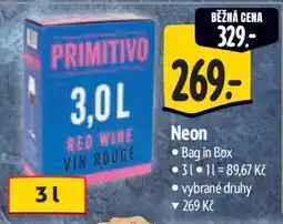 Albert Primitivo Red Wine nabídka