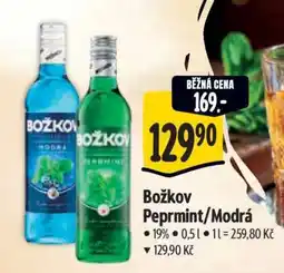 Albert Božkov Peprmint/Modrá nabídka