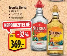 Albert Tequila Sierra nabídka
