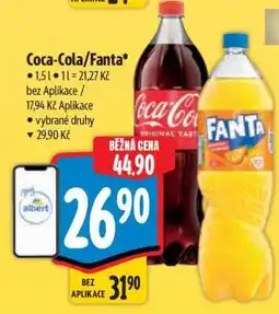 Albert Coca-Cola, Fanta nabídka