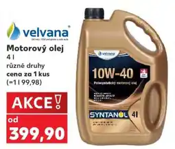Kaufland Motorový olej Velvana nabídka