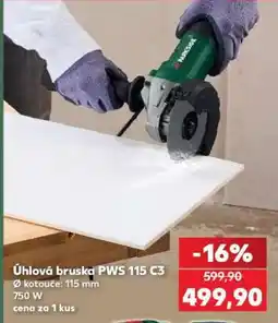 Kaufland Úhlová bruska PWS 115 C3 nabídka