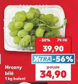 Kaufland Hrozny bílé nabídka