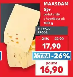 Kaufland MAASDAM Sýr nabídka