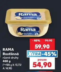Kaufland RAMA Rostlinná nabídka