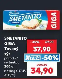 Kaufland Smetanito Giga nabídka