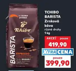 Kaufland Tchibo Barista zrnková káva nabídka