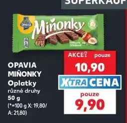 Kaufland Opavia Miňonky nabídka