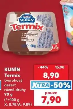Kaufland Kunín Termix nabídka