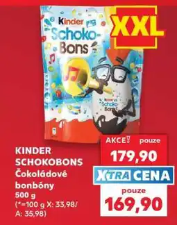 Kaufland KINDER SCHOKOBONS Čokoládové bonbóny 500 g nabídka