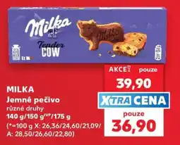Kaufland MILKA Jemné pečivo nabídka