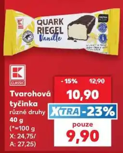 Kaufland TVAROHOVÁ TYČINKA nabídka